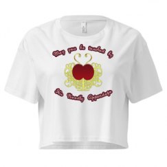 Ladies Festival Cali Crop Top Tee