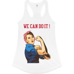 Ladies Slim Fit Racerback Tank Top