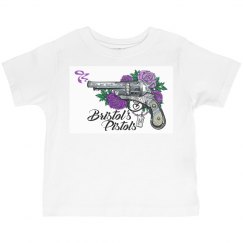 Bristol's Pistols, Toddler - White