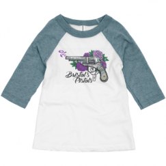 Toddler 3/4 Sleeve Raglan Tee