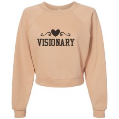 Women's Raglan Pullover Fleece