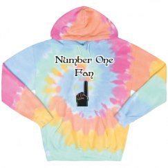 Unisex Tie-Dye Fleece Hoodie