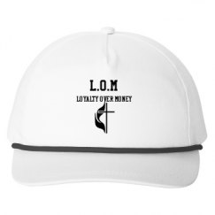 Snapback Five-Panel Rope Hat
