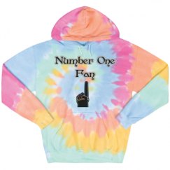 Unisex Tie-Dye Fleece Hoodie