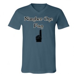 Unisex V-Neck Jersey Tee