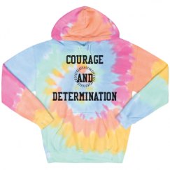 Unisex Tie-Dye Fleece Hoodie