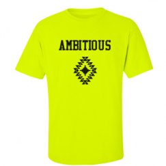 Unisex Ultra Cotton Safety Neon Crewneck Tee
