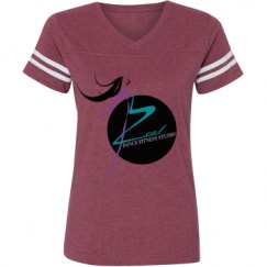 Ladies Relaxed Fit Vintage Sports Tee