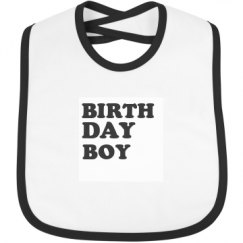 Infant Contrast Trim Bib