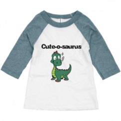 Toddler 3/4 Sleeve Raglan Tee