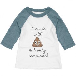 Toddler 3/4 Sleeve Raglan Tee
