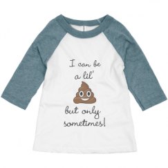 Toddler 3/4 Sleeve Raglan Tee
