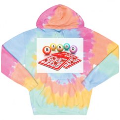Unisex Tie-Dye Fleece Hoodie