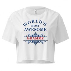 Ladies Festival Cali Crop Top Tee