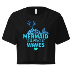 Ladies Festival Cali Crop Top Tee