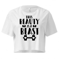 Ladies Festival Cali Crop Top Tee