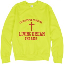 Unisex Neon Crewneck Sweatshirt