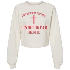 Women's Raglan Pullover Fleece