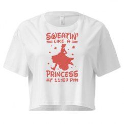 Ladies Festival Cali Crop Top Tee