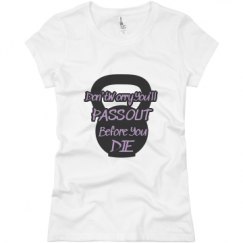 Ladies Slim Fit Basic Promo Jersey Tee