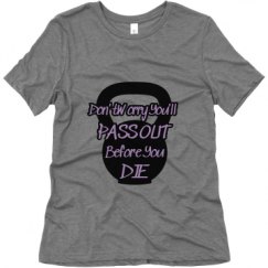 Ladies Relaxed Fit Super Soft Triblend Tee