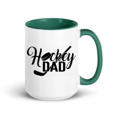 15oz Ceramic Mug with Color Inside