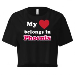 Ladies Festival Cali Crop Top Tee