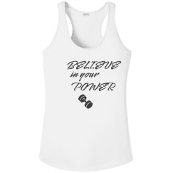 Believe in Your Power tank