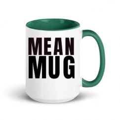 15oz Ceramic Mug with Color Inside