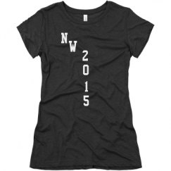 Ladies Slim Fit Super Soft Triblend Tee
