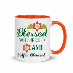 11oz Ceramic Mug with Color Inside