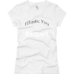 Ladies Slim Fit Basic Promo Jersey Tee