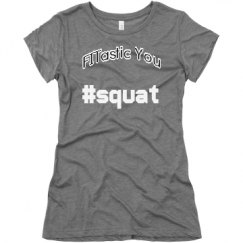 Ladies Slim Fit Super Soft Triblend Tee