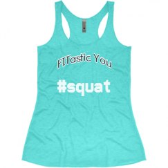 Ladies Slim Fit Super Soft Racerback Triblend Tank