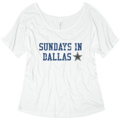 Sunday in Dallas flowy 