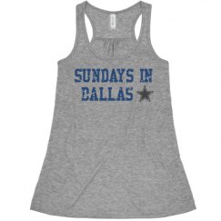 Ladies Flowy Racerback Tank