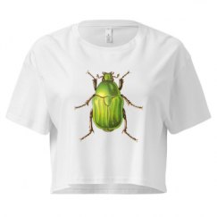 Ladies Festival Cali Crop Top Tee