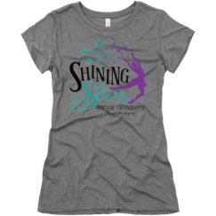 Ladies Slim Fit Super Soft Triblend Tee