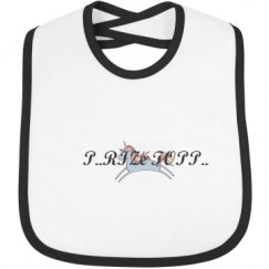 Infant Contrast Trim Bib
