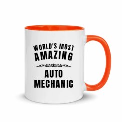 11oz Ceramic Mug with Color Inside