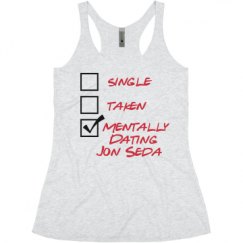 Ladies Slim Fit Super Soft Racerback Triblend Tank