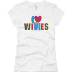 Ladies Slim Fit Basic Promo Jersey Tee