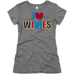 Ladies Slim Fit Super Soft Triblend Tee