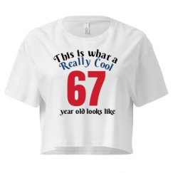 Ladies Festival Cali Crop Top Tee