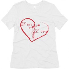 Ladies Relaxed Fit Super Soft Triblend Tee