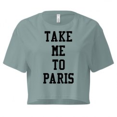 Ladies Festival Cali Crop Top Tee