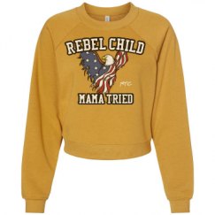 Women's Raglan Pullover Fleece