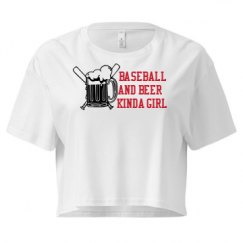 Ladies Festival Cali Crop Top Tee