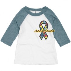Toddler 3/4 Sleeve Raglan Tee