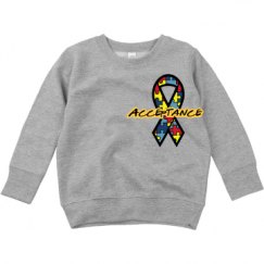 Toddler Crewneck Basic Promo Sweatshirt
